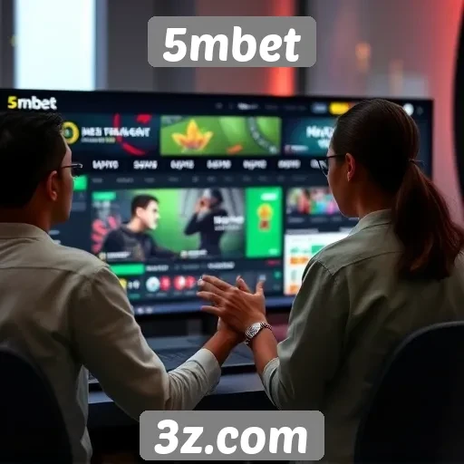 Experiência do usuário no site 5mbet