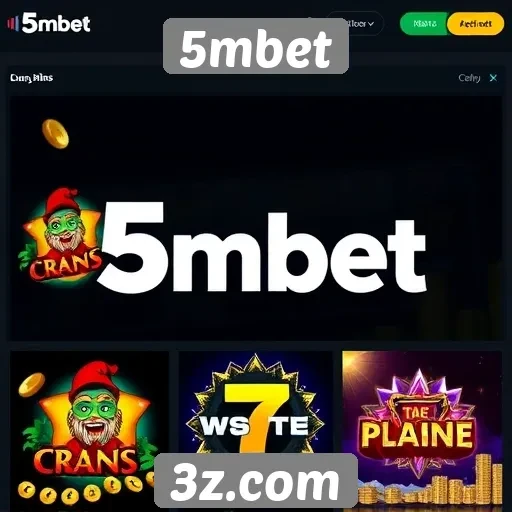 Variedade de jogos disponíveis no 5mbet
